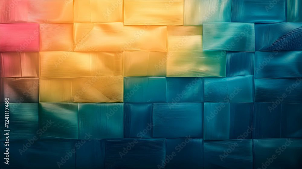 Poster abstract colorful tile texture background. perfect for website design