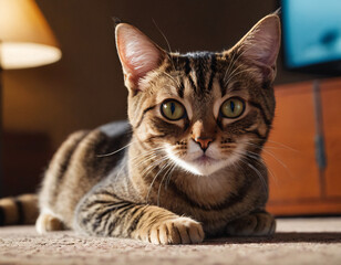 Obraz premium Tabby cat