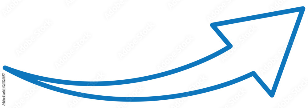 Poster black arrow icon vector. black long arrow icon vector. black direction arrow . long up arrow icon ve