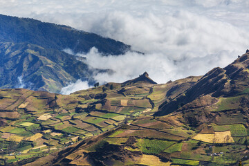 Rural landscapes in Ecuador