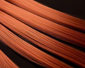 Sand grains in bold, vibrant colors, Hair color shades