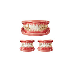 Realistic Anatomy Models of Human Teeth and Gums for Education