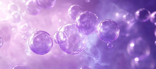 A monochromatic purple backdrop showcasing an abstract arrangement of circles, enhancing a stylish and modern background.