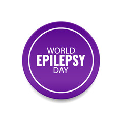 Vector Illustration of World Epilepsy Day.
