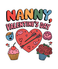 Pink Valentines Coquette PNG T-Shirt