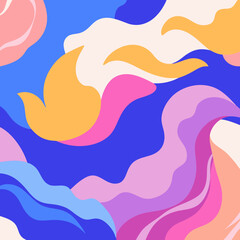 Artistic Watercolor Texture with Soft, Flowing Brushstroke Blends