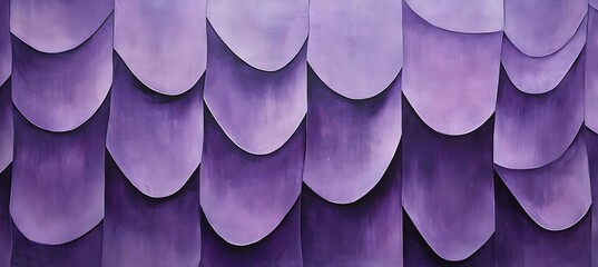 Fototapeta premium A bold purple backdrop with different-sized circular shapes, forming a sleek and modern minimalist background design.