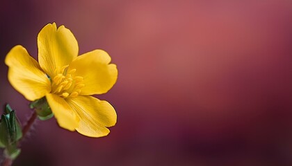 Naklejka premium 菜の花が、桜色のやわらかい背景に溶け込み、春の穏やかなあたたかさを演出する 