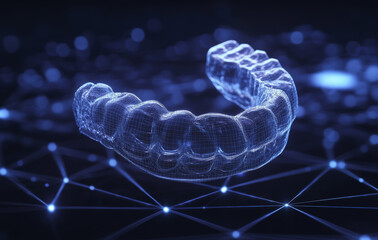 X-ray image of teeth