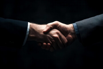 Close-up of hands exchanging bribes in a dimly lit office, corrupt business dealings, secrecy and dishonesty theme