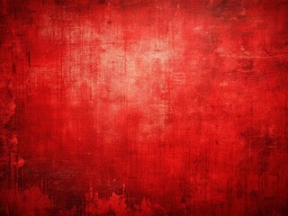 Obraz premium Red Grungy Canvas Texture Background with Copy Space - Left Alignment