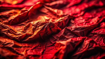 Obraz premium Red Paper Texture Background: Abstract Art Photography