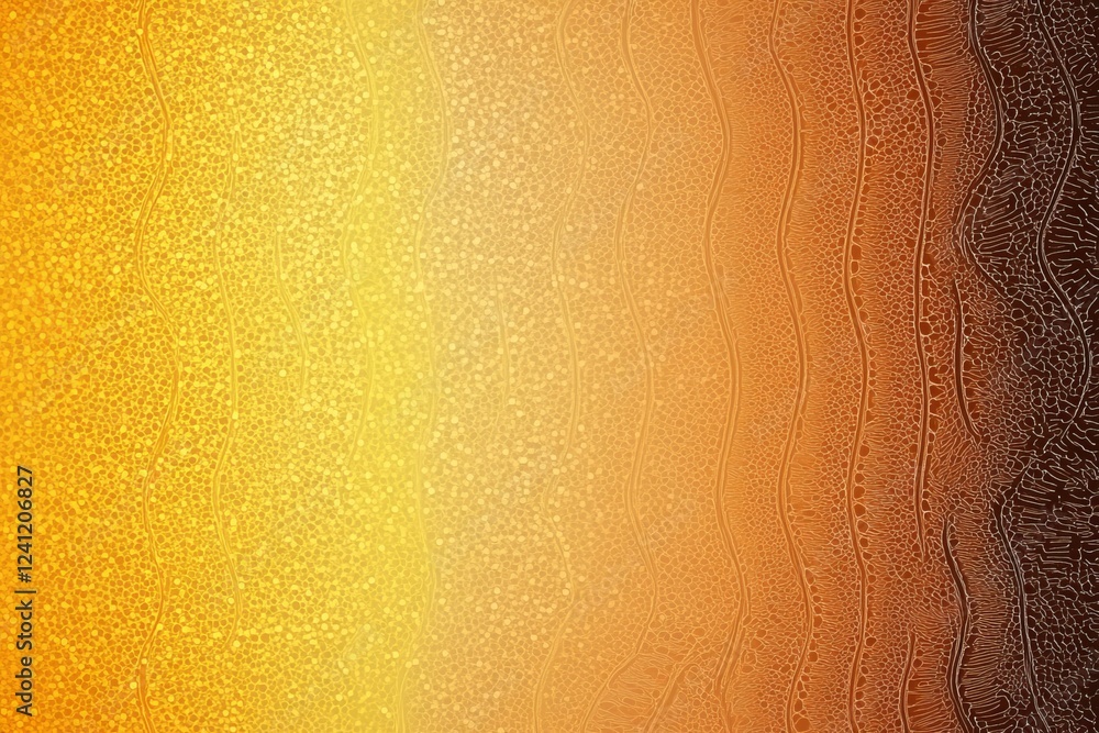 Poster a warm gradient transitioning from bright yellow to deep orange, creating a soothing and vibrant bac