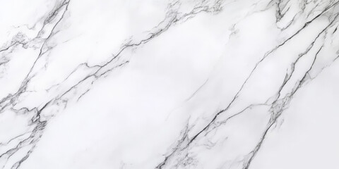 Luxurious white marble stone background with delicate gray veining, smooth and polished elegance.