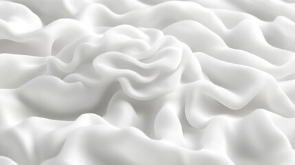 Obraz premium white silk fabric