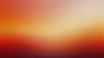 Obraz premium Sunset Orange and Red Gradient Blur Background – Warm and Fiery Design
