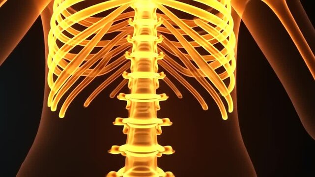 x ray image of human spine