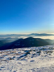 winter mountain landscape
