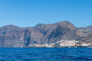 Naklejka premium Los Gigantes, Tenerife, Canary Islands