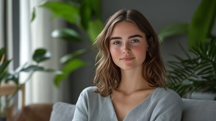 Fototapeta premium portrait of a young woman