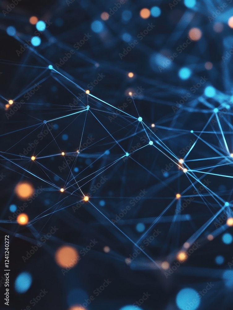 Poster data and internet topics abstract tech background