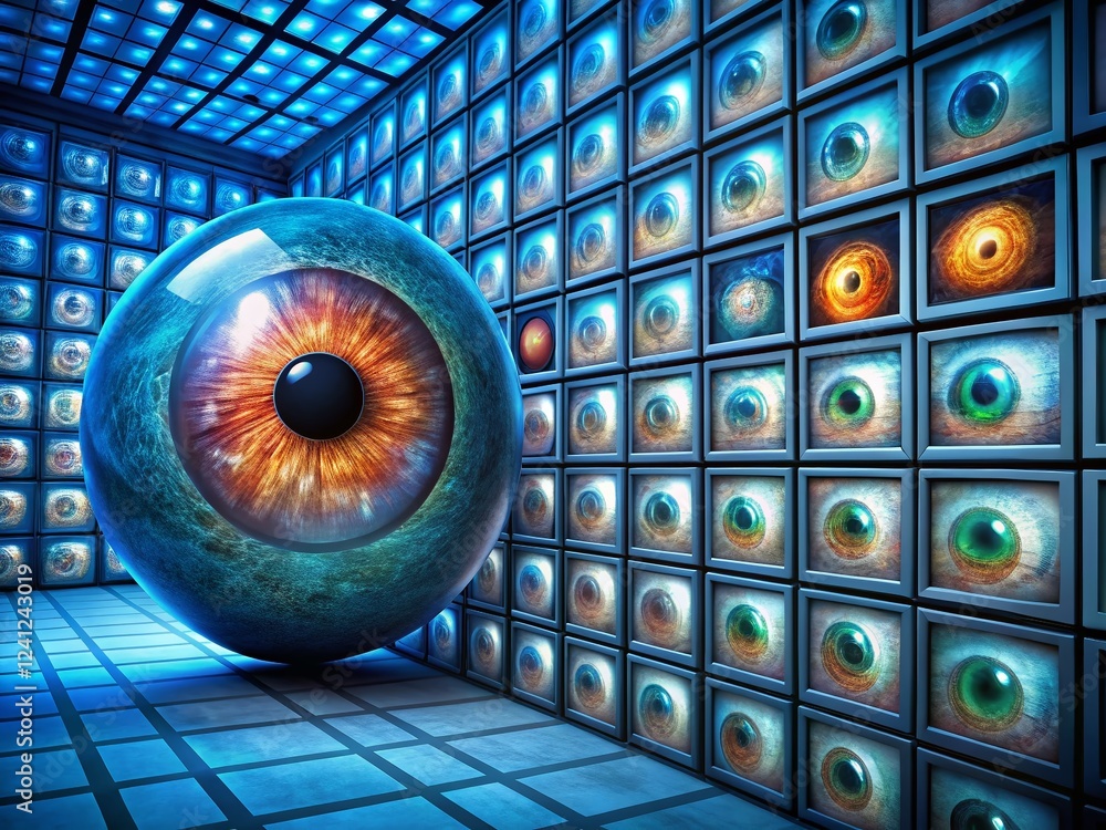 Poster surveillance technology: network of eyes monitoring global data streams
