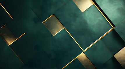 A sophisticated emerald green design with glowing accents, premium textures, and high-quality patterns, ideal for high-end marketing and elegant visual identity.