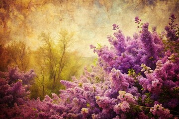 Vintage Style Purple Beige Abstract Painting Texture Stock Photo