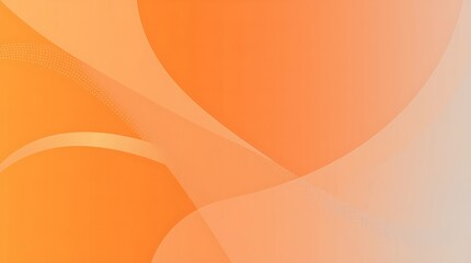 Dynamic abstract digital art with a vibrant orange gradient background, halftone dot patterns, and overlapping curves, creating depth, movement, and modern energy.