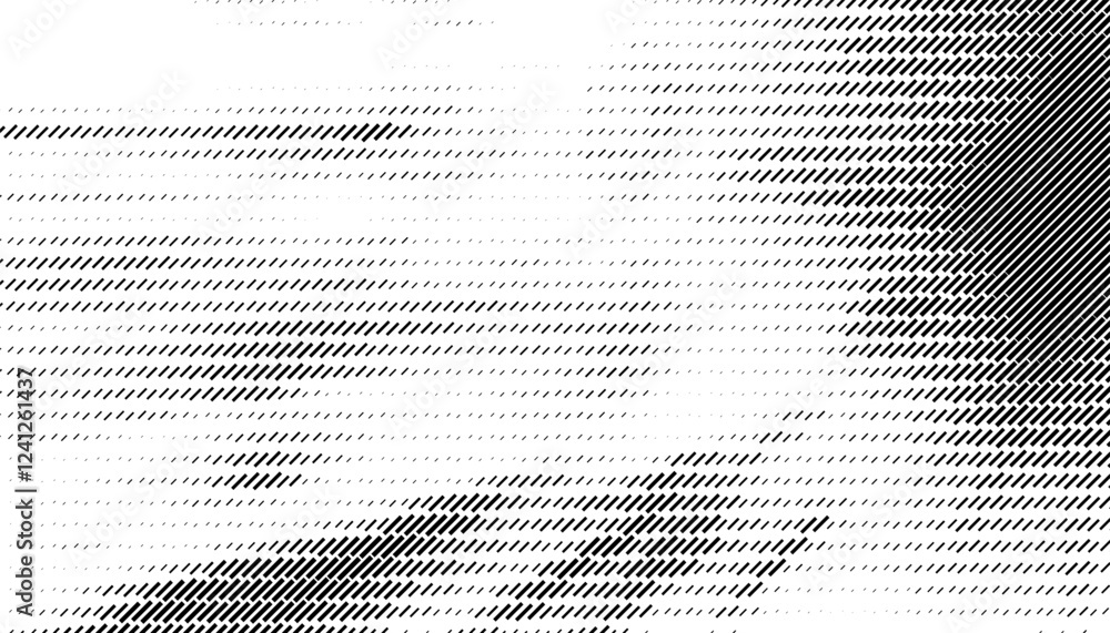 Poster black and white halftone pattern with flash effect. sporty pattern for modern background and jersey 