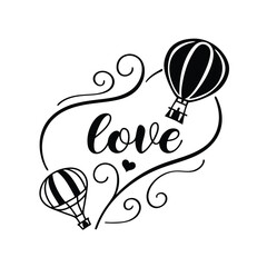 Valentine Day Typography T-shirt Design