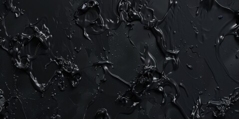 An all-black backdrop featuring subtle, minimalist floating dandelion clocks, Gentle and dispersed layout