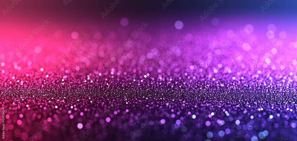 Aufkleber a vibrant gradient of purple and pink sparkles creates a dreamy, captivating background filled with 