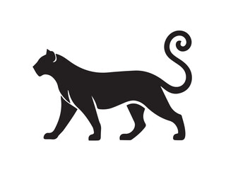 Obraz premium black panther vector