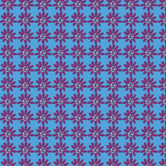 seamless pattern with flowers