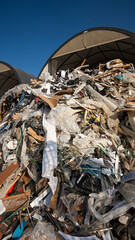 environmental protection - waste management - segregation site - modern landfill