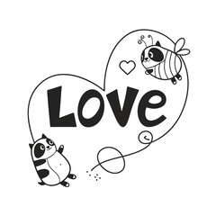 Valentine Day Typography T-shirt Design