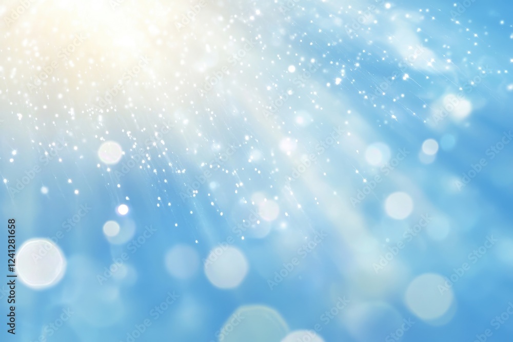 Poster brilliant illumination burst with mesmerizing light rays and soft glow on a pristine background for 