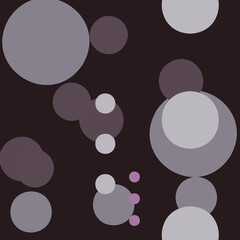 Seamless abstract background with circles