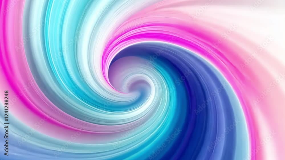 Poster colorful abstract swirl design showcasing vibrant hues in 4k resolution with ai-generated patterns