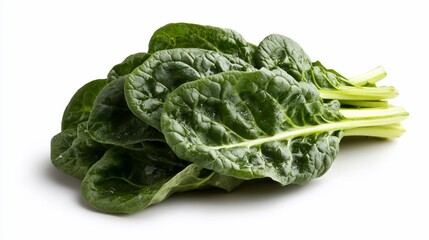 Obraz premium Fresh Bunch of Spinach Leaves