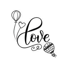 Valentine Day Typography T-shirt Design