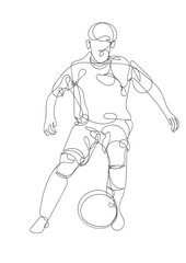 Soccer player, football  