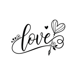 Valentine Day Typography T-shirt Design