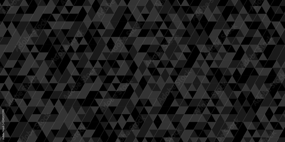 Poster vector black, gray overlapping cube square low polygon texture wallpaper. abstract surface creative 