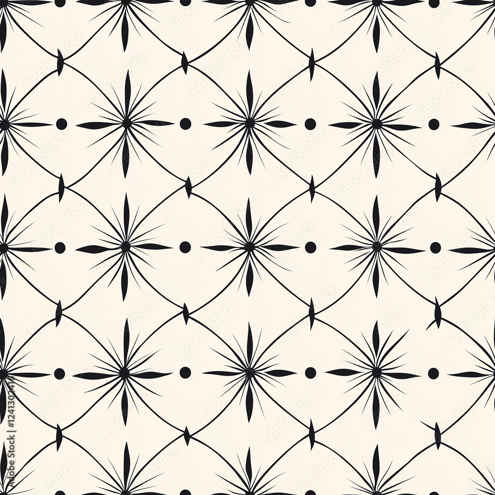 Poster minimalist subtle seamless pattern design abstract art modern aesthetic light background geometric s