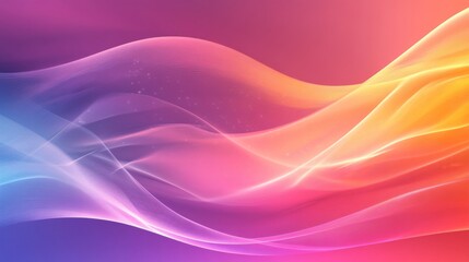 Abstract Colorful Gradient Waves Background Design. Vibrant and Smooth Graphic Art with Flowing Lines and Colors. Perfect for Modern Digital Art and Backgrounds.