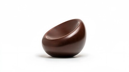 Abstract Wooden Chair, Modern Design, Studio Shot, Minimalist