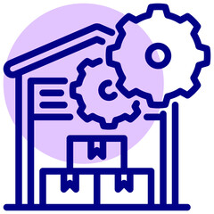 inventory vector mixed outline icon