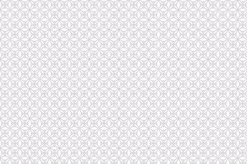 Seamless Geometric Floral Pattern Design Background